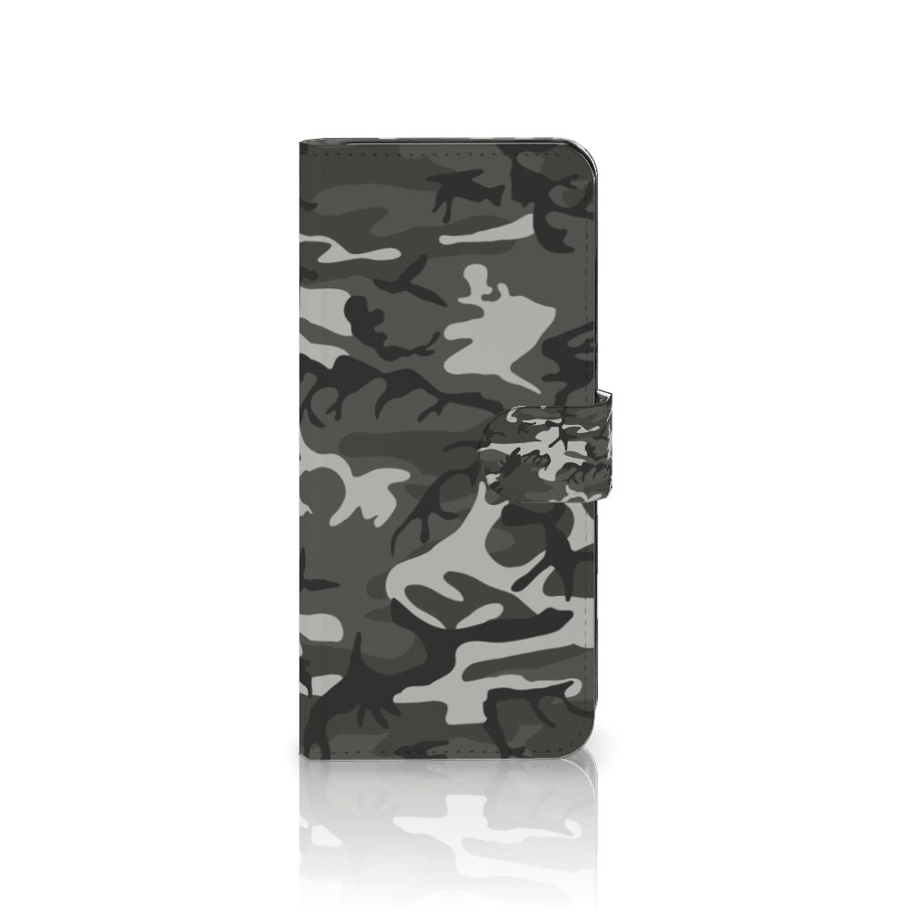 Motorola Edge 40 Telefoon Hoesje Army Light telefoonhoesje camouflage design voorkant