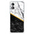 Motorola Moto E13 Anti-Shock Hoesje Marmer Wit Zwart - Origineel Cadeau Man B2C Telecom