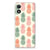 Motorola Moto E13 Siliconen Case Ananas ananas design achterkant