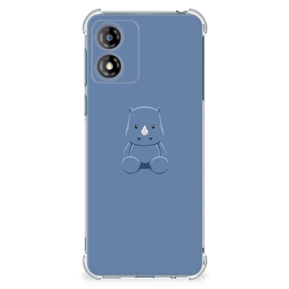 Motorola Moto E13 Stevig Bumper Hoesje Baby Rhino B2C Telecom