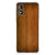 Motorola Moto E13 Stevig Telefoonhoesje Donker Hout B2C Telecom