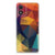 Motorola Moto E13 TPU Hoesje Polygon Color design abstract kleurrijke driehoeken aanzicht