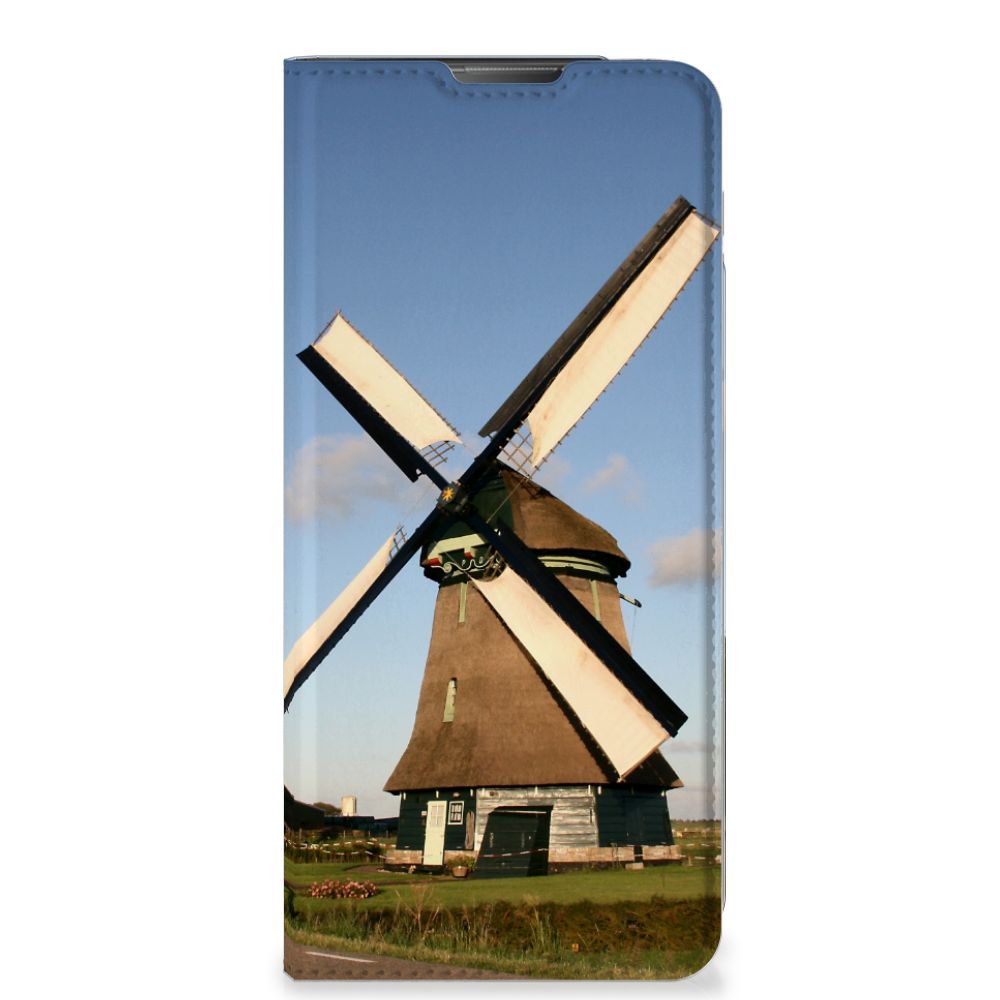 Motorola Moto E20 Book Cover Molen design molen aanzicht