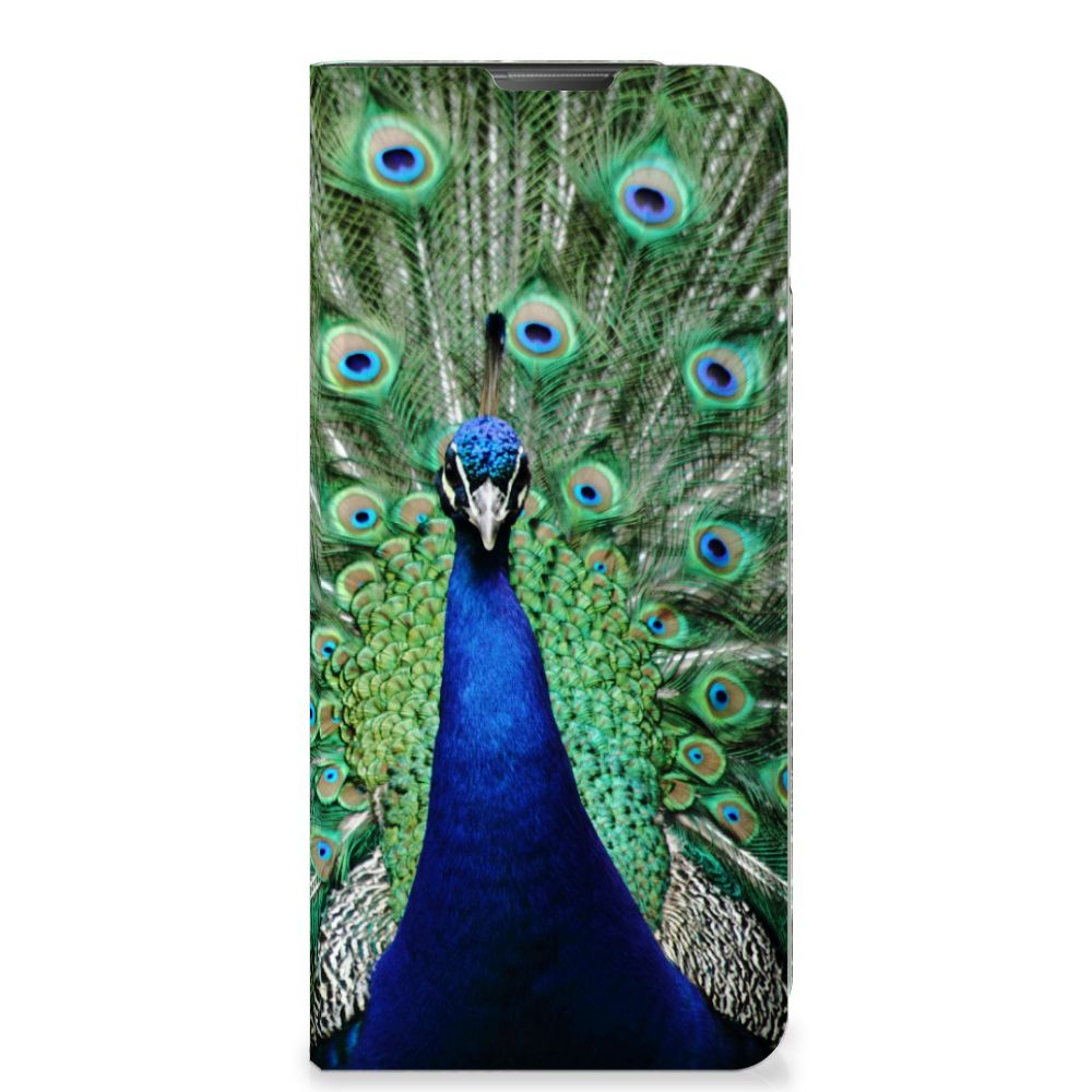 Motorola Moto E20 Hoesje maken Pauw hoesje pauw design voorkant