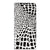 Motorola Moto E20 Hoesje maken Slangenprint stand case slangenprint zwart wit aanzicht
