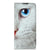 Motorola Moto E20 Hoesje maken Witte Kat design hoesje witte kat close-up