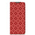 Motorola Moto E20 Hoesje met Magneet Batik Rood telefoonhoesje batik rood ontwerp voorkant
