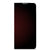 Motorola Moto E20 Hoesje met Magneet Geruit Rood design geruit aanzicht