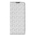 Motorola Moto E20 Hoesje met Magneet Stripes Dots hoesje design Stripes Dots aanzicht