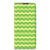 Motorola Moto E20 Hoesje met Magneet Waves Green hoesje design groene golven voorkant