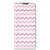 Motorola Moto E20 Hoesje met Magneet Waves Roze hoesje design roze golven aanzicht