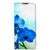 Motorola Moto E20 Smart Cover Orchidee Blauw design hoesje voorkant