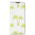 Motorola Moto E20 Smart Cover Palmtrees palmbomen lichtgroen design voorzijde