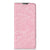 Motorola Moto E20 Smart Cover White Flowers hoesje roze bloemen voorkant