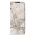 Motorola Moto E20 Standcase Marmer Beige design hoesje marmer aanzicht
