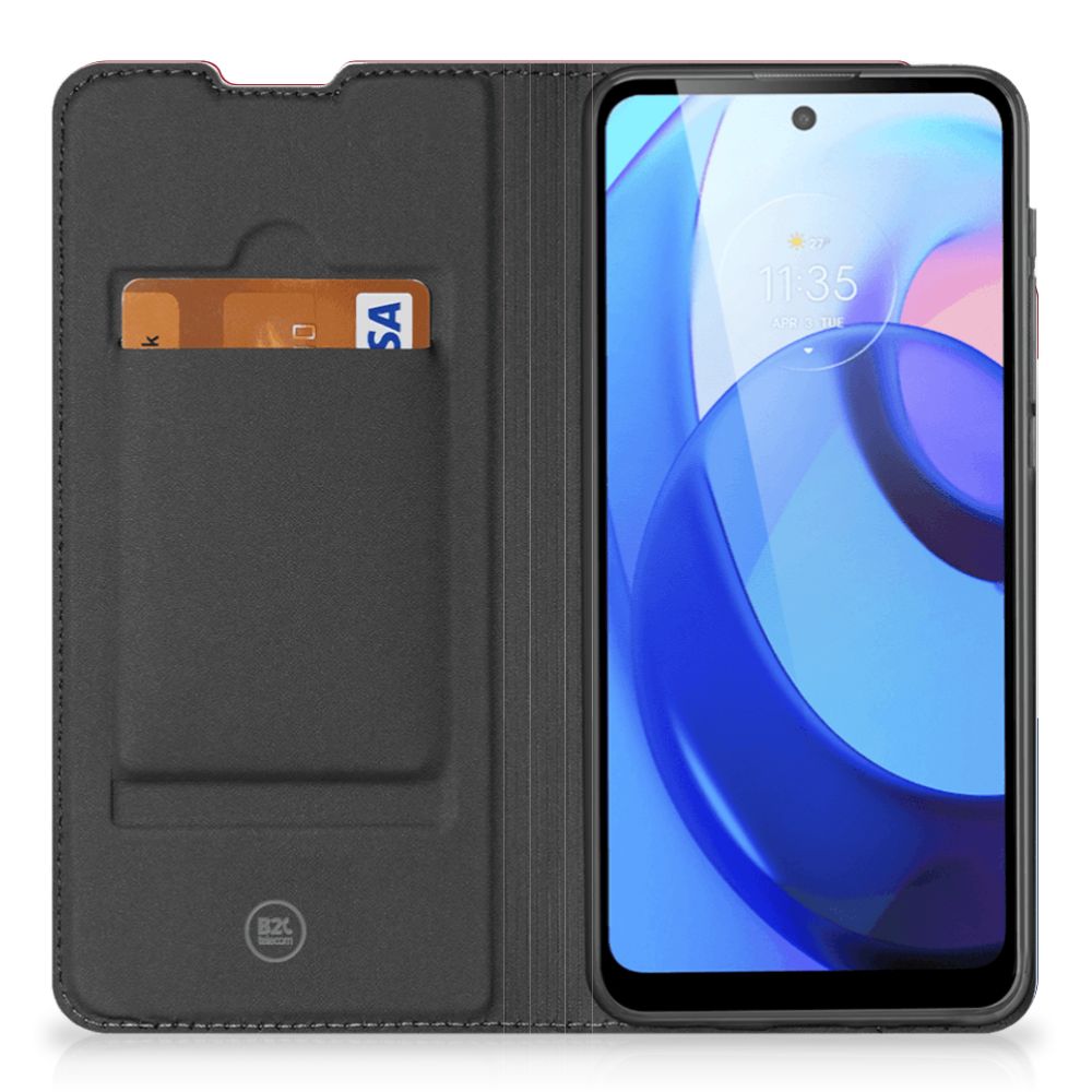 Motorola Moto E20 Standcase Nederlandse Vlag