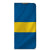 Motorola Moto E20 Standcase Zweden vlag blauw geel design voorkant
