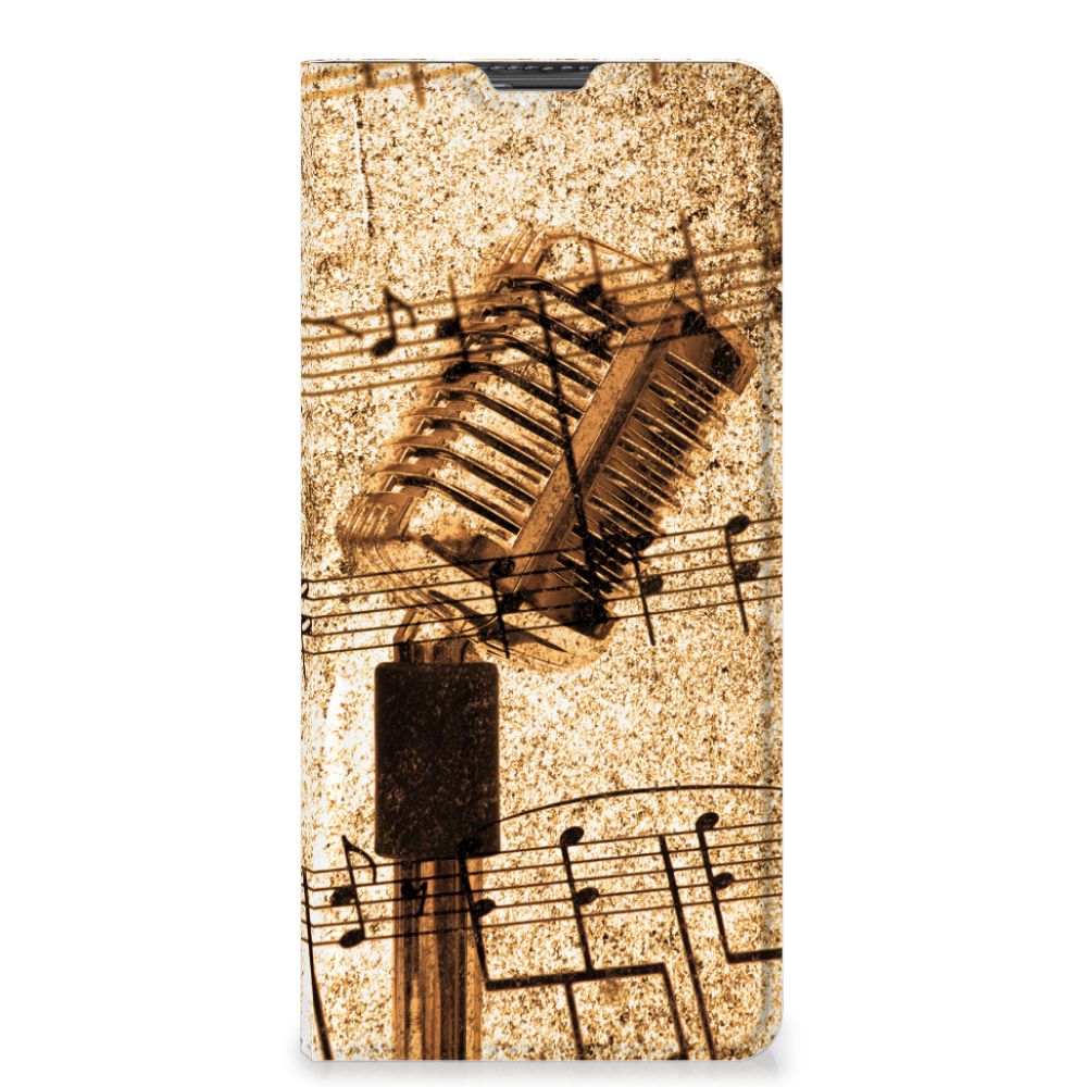 Motorola Moto G100 Stand Case Bladmuziek - B2C Telecom