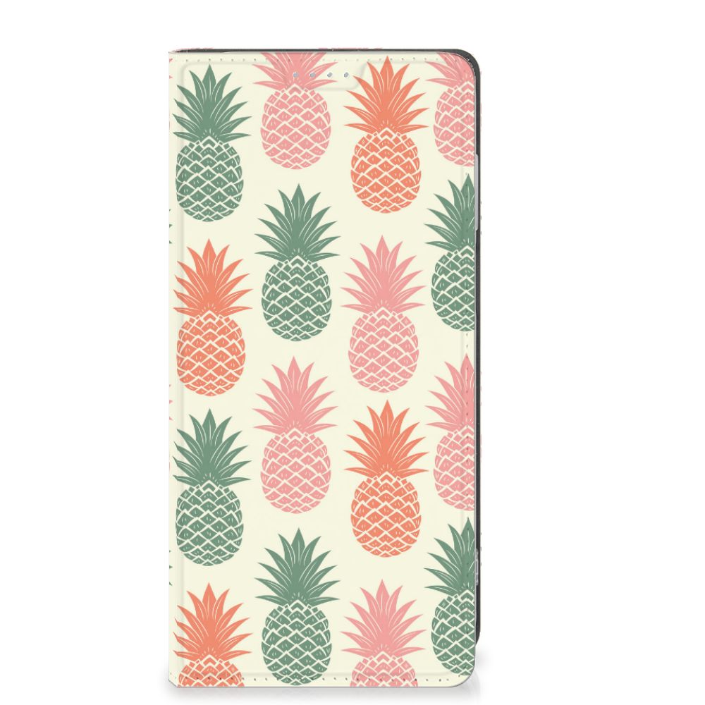 Motorola Moto G13 | G23 Flip Style Cover Ananas ananas patroon smartphone hoesje
