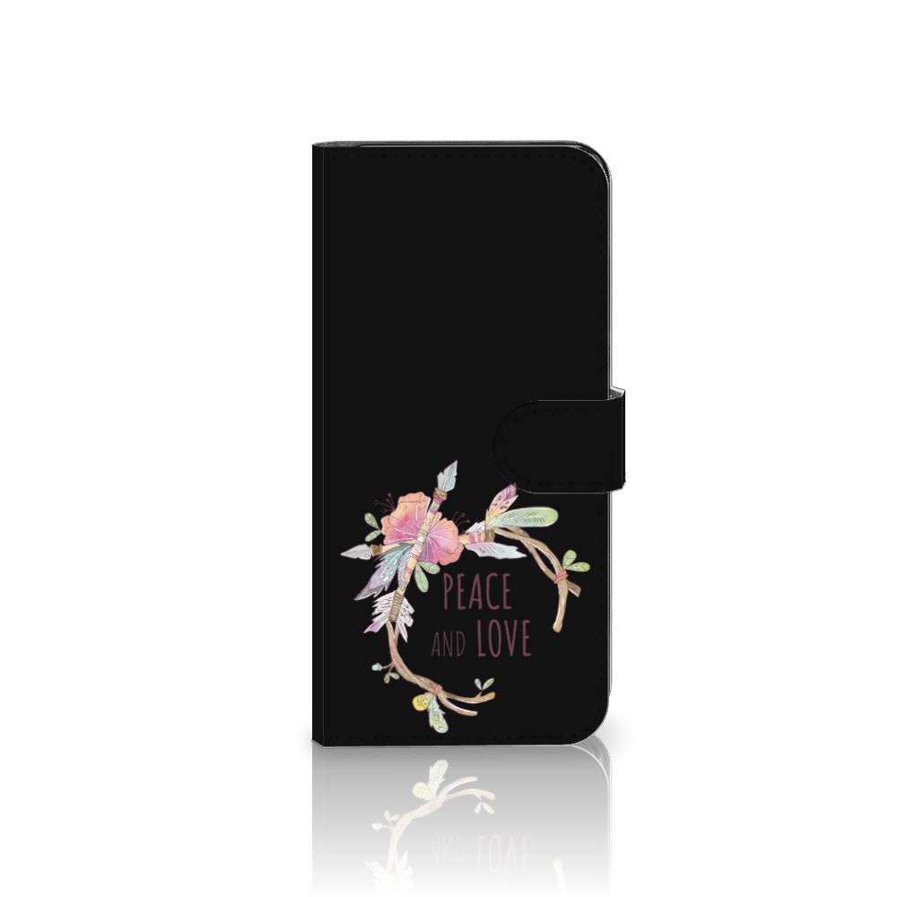 Motorola Moto G13 | G23 Leuk Hoesje Boho Text voorkant design