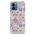 Motorola Moto G14 Anti-Shock Hoesje Tiles Color achterkant