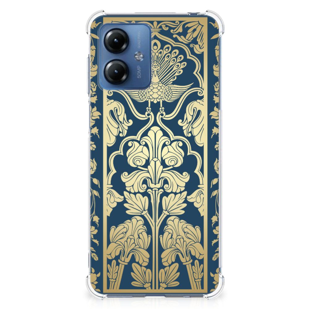 Motorola Moto G14 Case Beige Flowers B2C Telecom