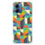 Motorola Moto G14 Doorzichtige Silicone Hoesje Funky Retro B2C Telecom