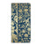 Motorola Moto G14 Smart Cover Beige Flowers design schuin vooraanzicht