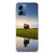 Motorola Moto G14 TPU Hoesje Koe koe ondergang zon grasmaaiend weide reflectie