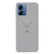Motorola Moto G14 Telefoonhoesje met Naam Grijs Baby Olifant achterkant design