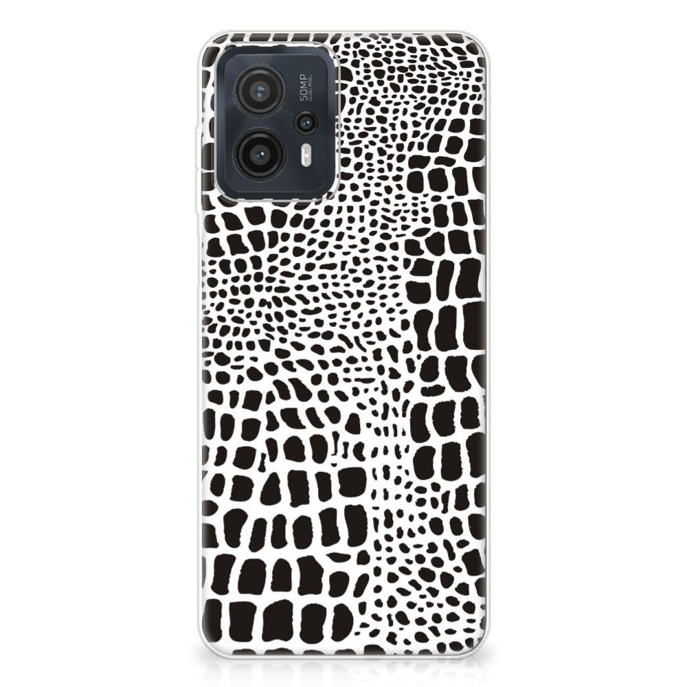 Motorola Moto G23 | G13 TPU Hoesje Slangenprint slangenprint achterkant