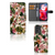 Motorola Moto G24 | G04 | G24 Power Hoesje Flowers telefoonhoesje bloemen tropisch aanzicht