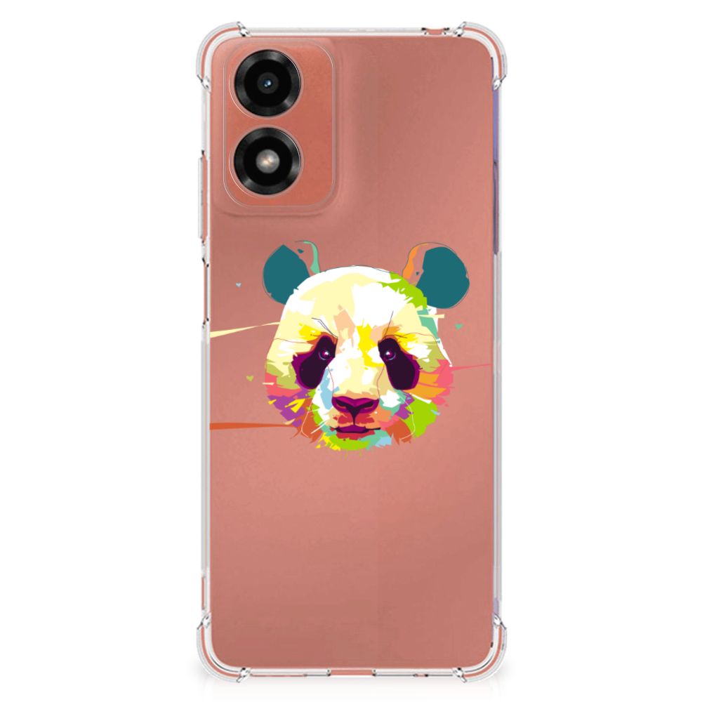 Motorola Moto G24 | G24 Power | G04 Stevig Bumper Hoesje Panda Color B2C Telecom