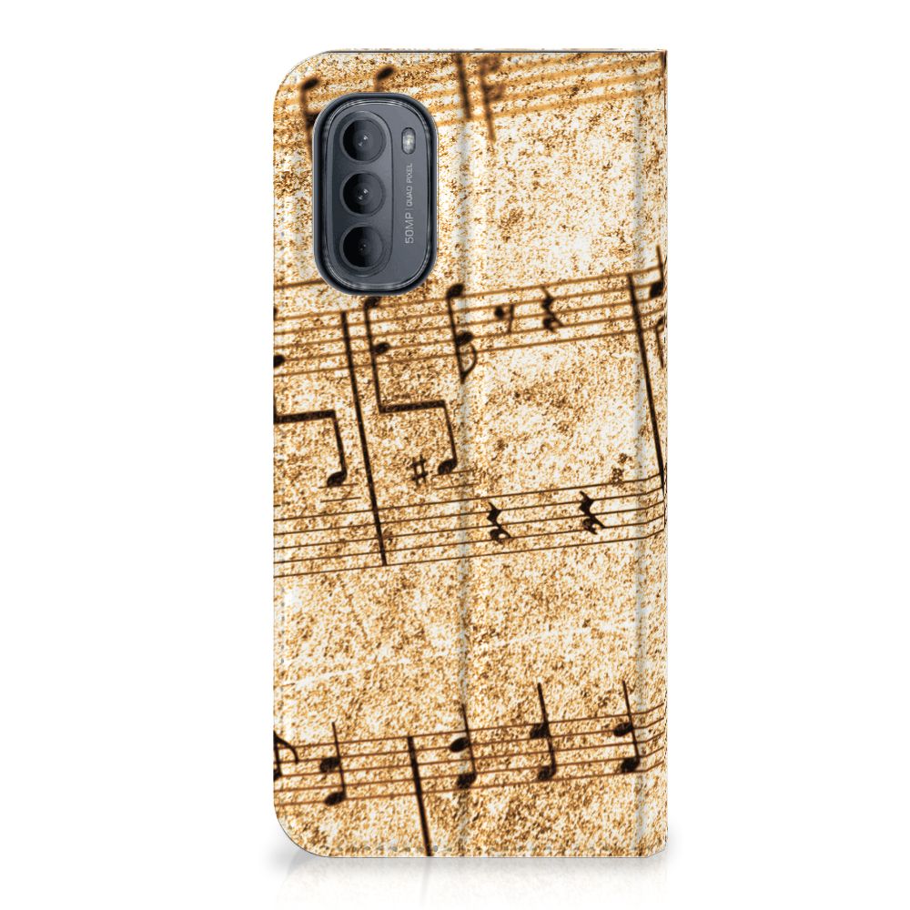Motorola Moto G31 | G41 Stand Case Bladmuziek - B2C Telecom