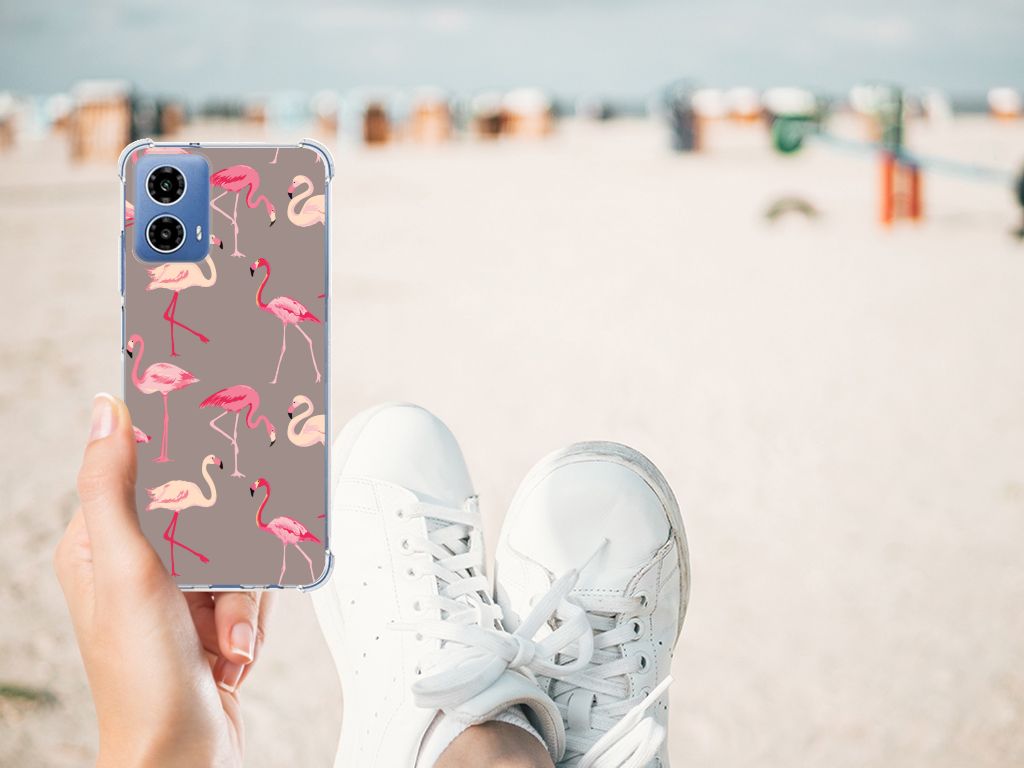 Motorola Moto G34 Case Anti-shock Flamingo B2C Telecom