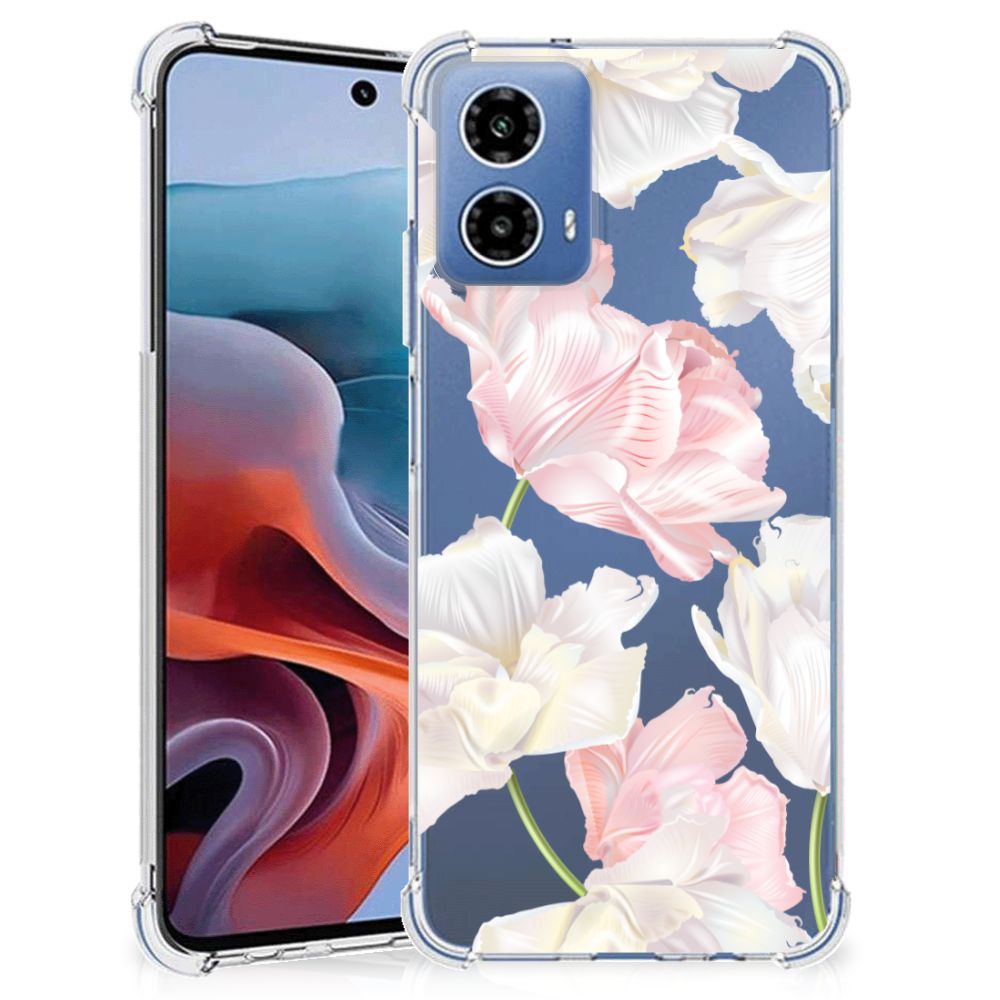 Motorola Moto G34 Case Lovely Flowers B2C Telecom