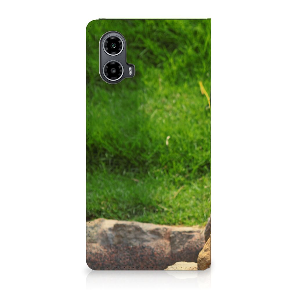 Motorola Moto G34 Hoesje maken Panda designpandaanzicht