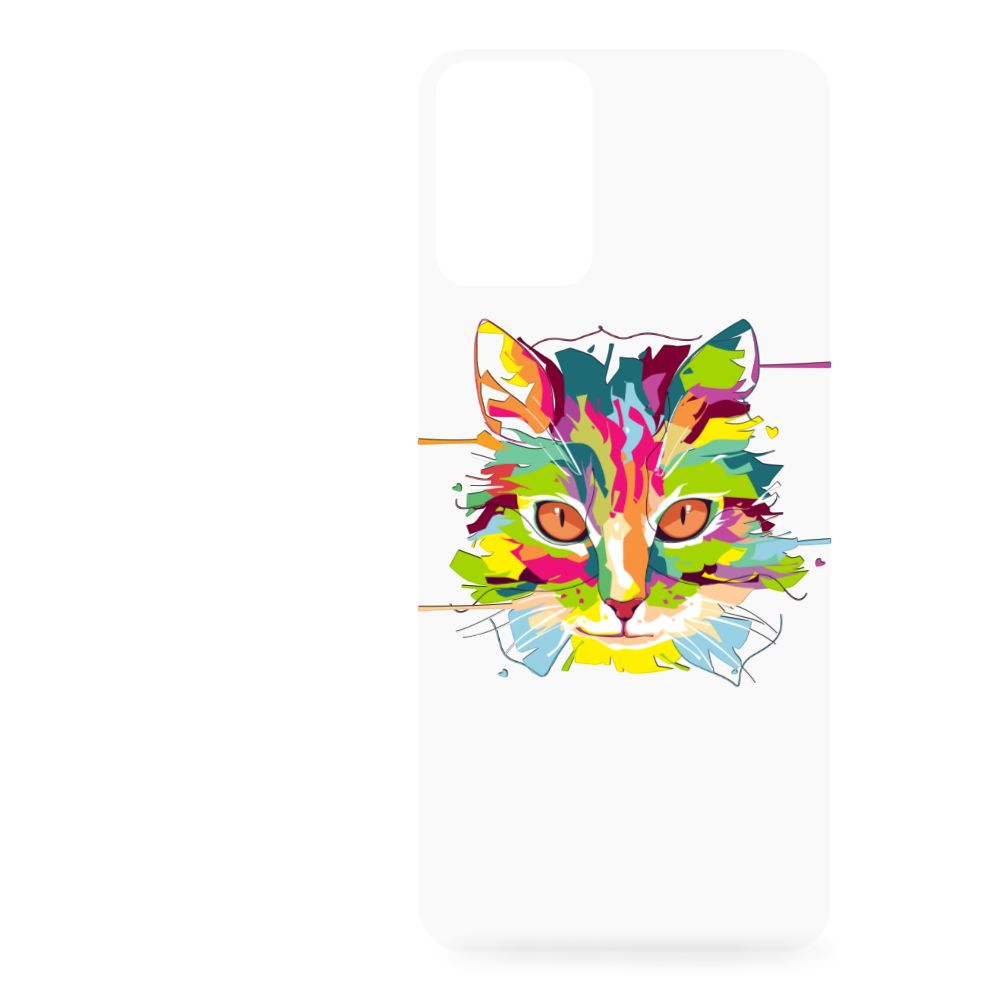 Motorola Moto G34 Stevig Bumper Hoesje Cat Color B2C Telecom