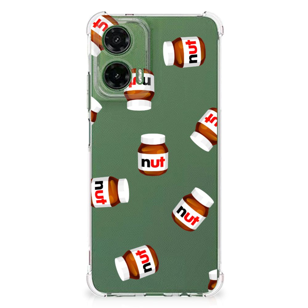 Motorola Moto G35 Beschermhoes Nut Jar design voorkant