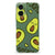 Motorola Moto G35 Stevig Bumper Hoesje Avocado Singing voorkant