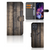 Motorola Moto G54 Book Style Case Steigerhout bookstyle hoesje houten design aanzicht