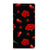 Motorola Moto G54 Magnet Case Valentine telefoonhoesje rozen harten ontwerp voorkant