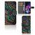 Motorola Moto G54 Telefoon Hoesje Aztec telefoonhoesje kleurrijk artistiek design aanzicht