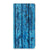Motorola Moto G62 5G Book Wallet Case Wood Blue afgebladderd blauw hout voorzijde