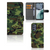 Motorola Moto G62 5G Telefoon Hoesje Army Dark telefoonhoesje camouflage print boekhoes aanzicht