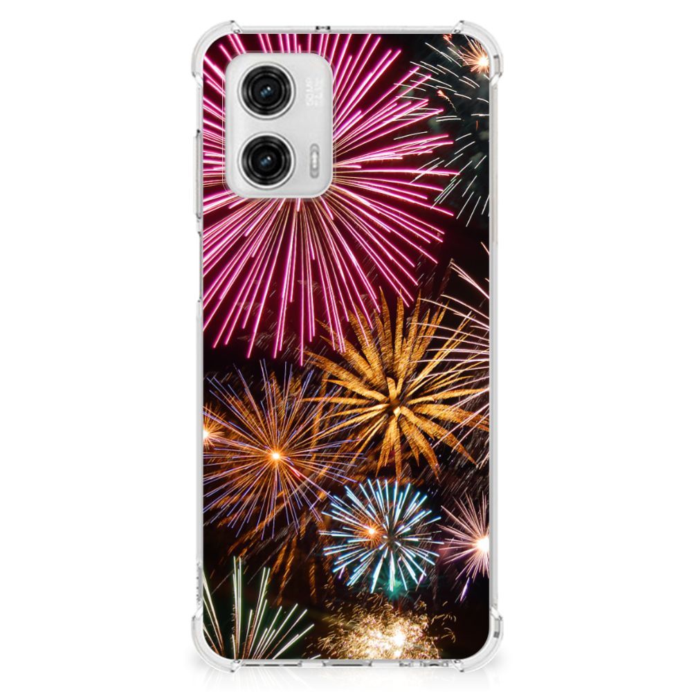 Motorola Moto G73 Anti Shock Bumper Case Vuurwerk B2C Telecom