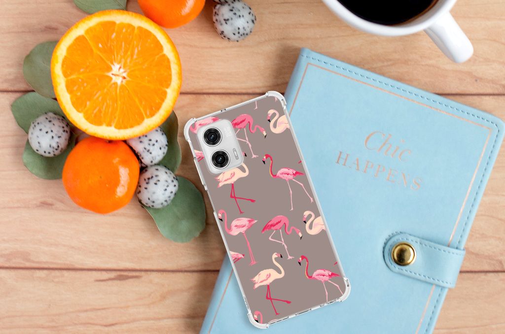 Motorola Moto G73 Case Anti-shock Flamingo B2C Telecom