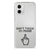 Motorola Moto G73 Silicone-hoesje Finger Don't Touch My Phone design voorkant