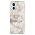 Motorola Moto G73 TPU Siliconen Hoesje Marmer Beige achterkant