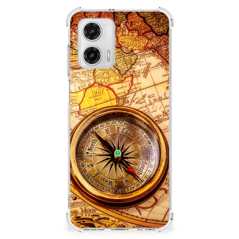 Motorola Moto G73 Telefoonhoesje met valbescherming Kompas B2C Telecom
